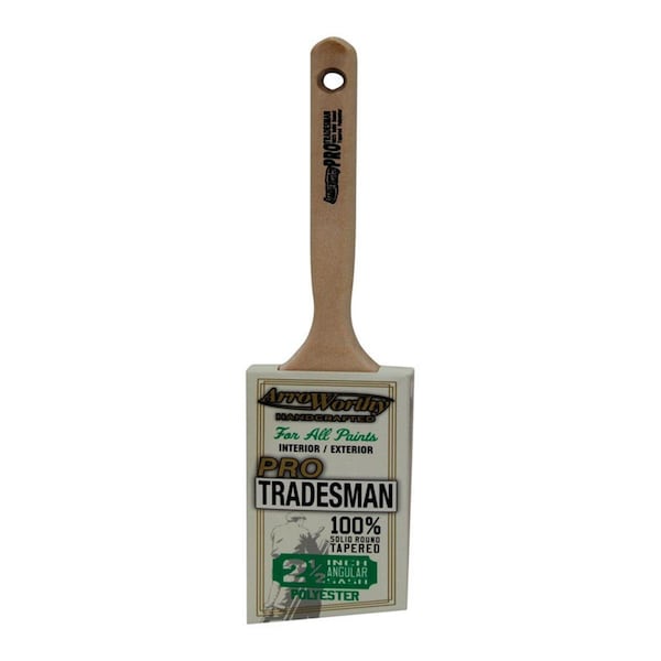 Defenseguard Pro Tradesman 2.5 in. Angle Polyester Blend Paint Brush DE3326128 - main